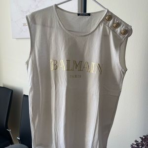 Balmain logo tee
